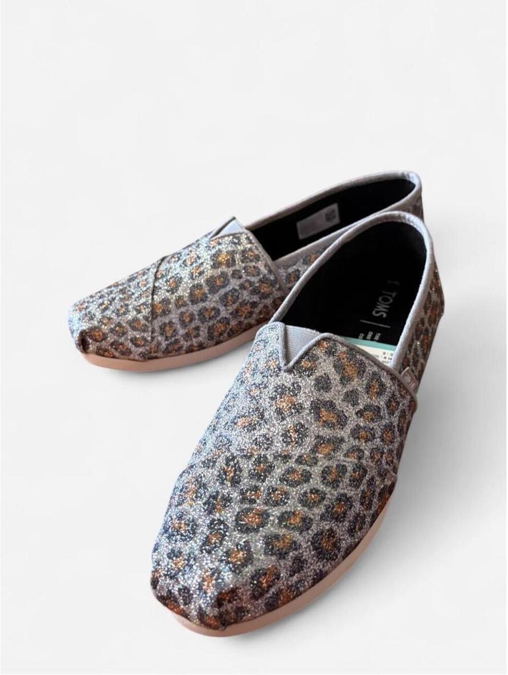 TOMS Women's Blue and Multi Slides